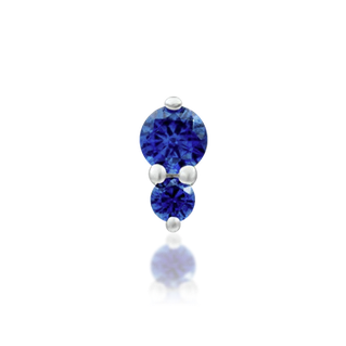 Aman with Sapphire Blue CZ from Junipurr