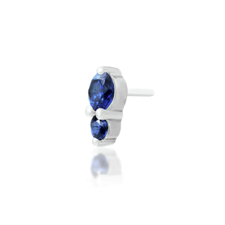 Aman with Sapphire Blue CZ from Junipurr