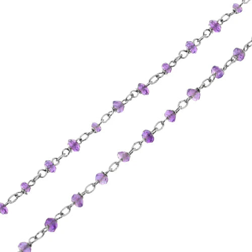Amethyst Bead Chain from Norvoch