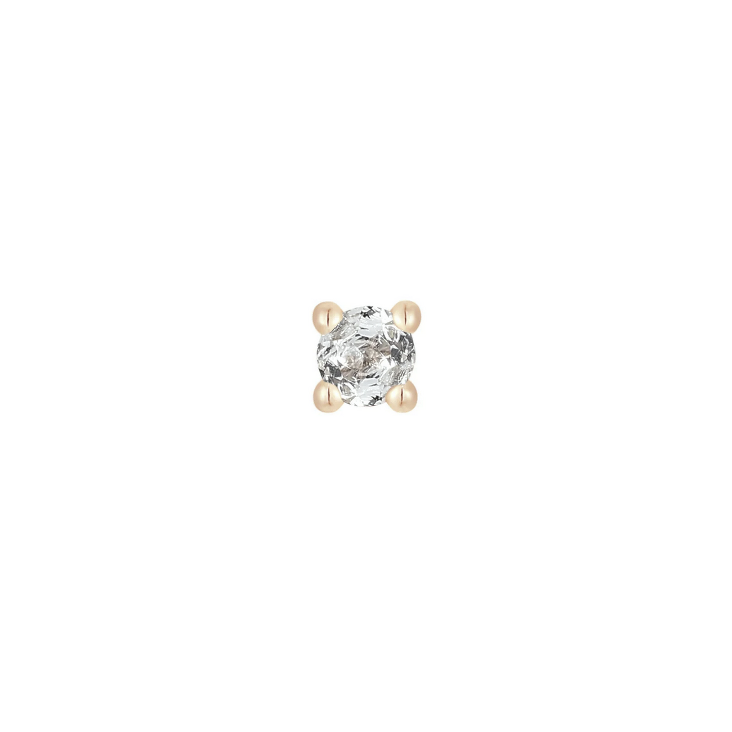 Aquamarine Prong From Buddha
