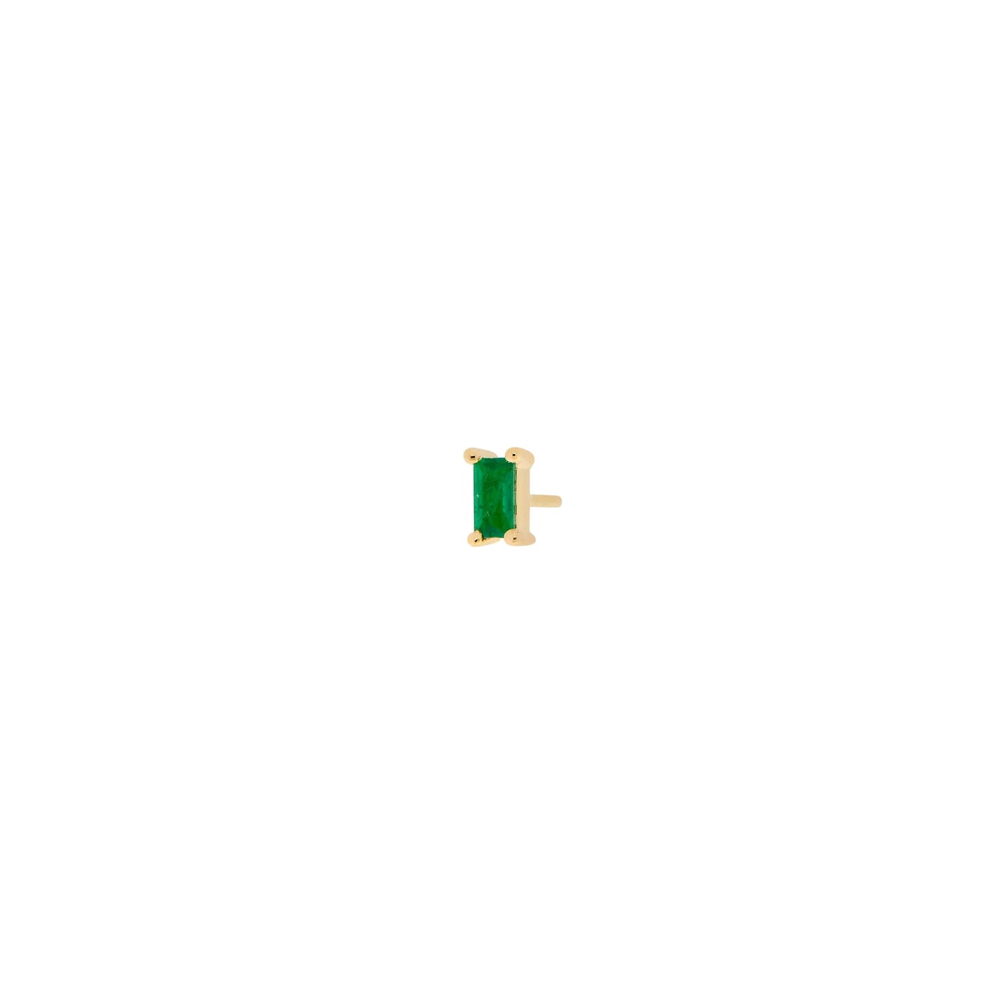 Baguette Solitaire - Joey Faceted Gemstone Prong from Modern Mood