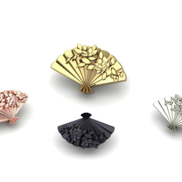 Chinese Fan From Mushroom