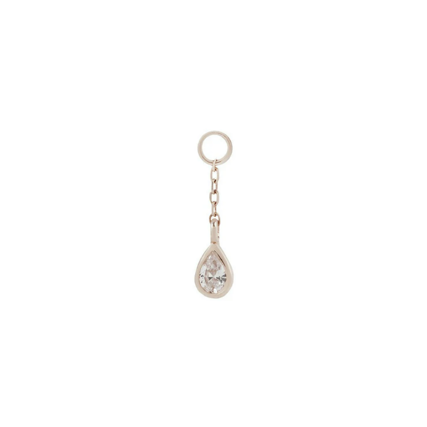 Concorde Charm with CZ and Chain From Buddha
