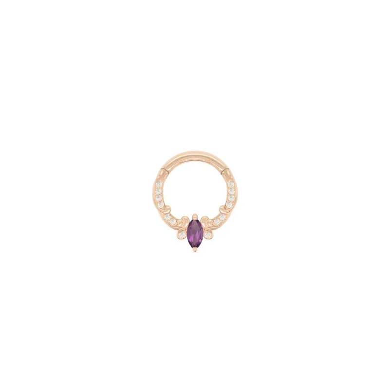 Coterie with Amethyst From Buddha