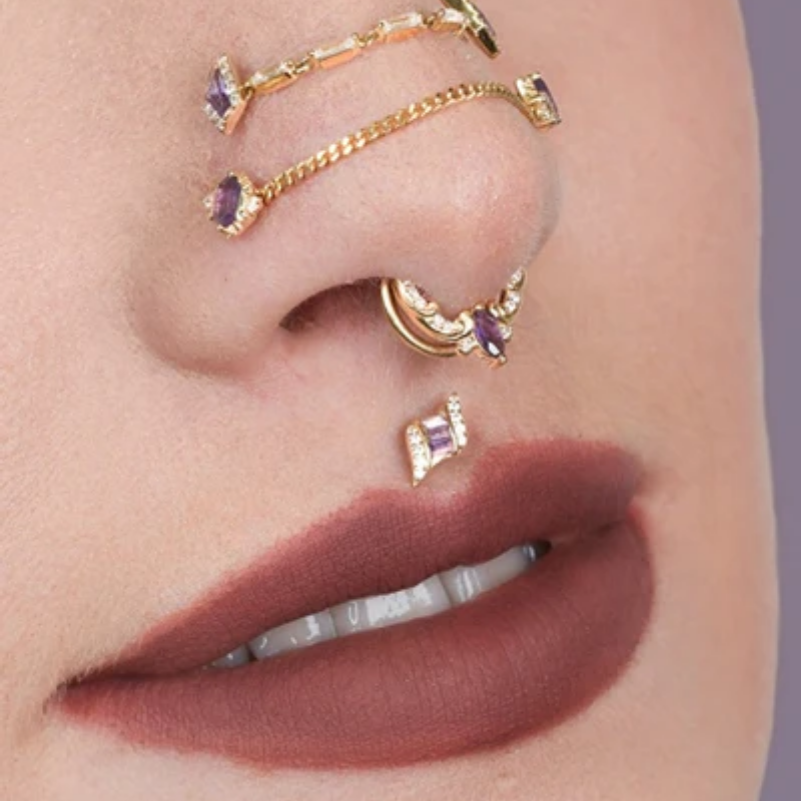 Coterie with Amethyst From Buddha