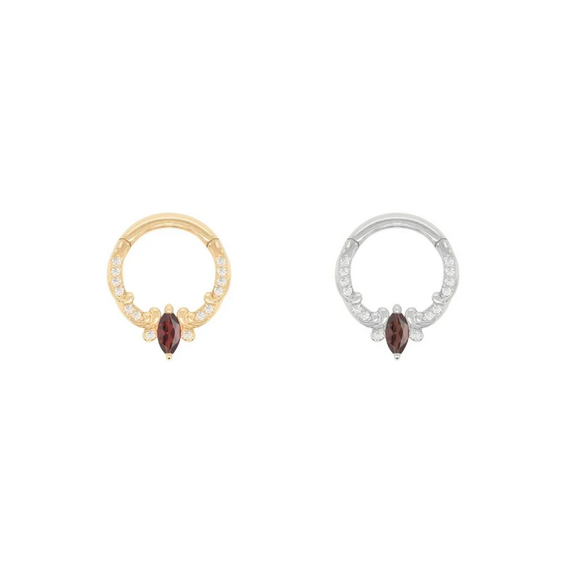Coterie with Garnet From Buddha