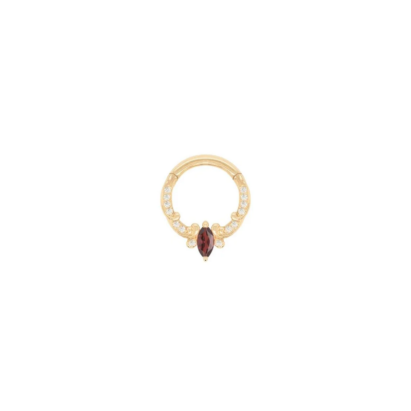 Coterie with Garnet From Buddha