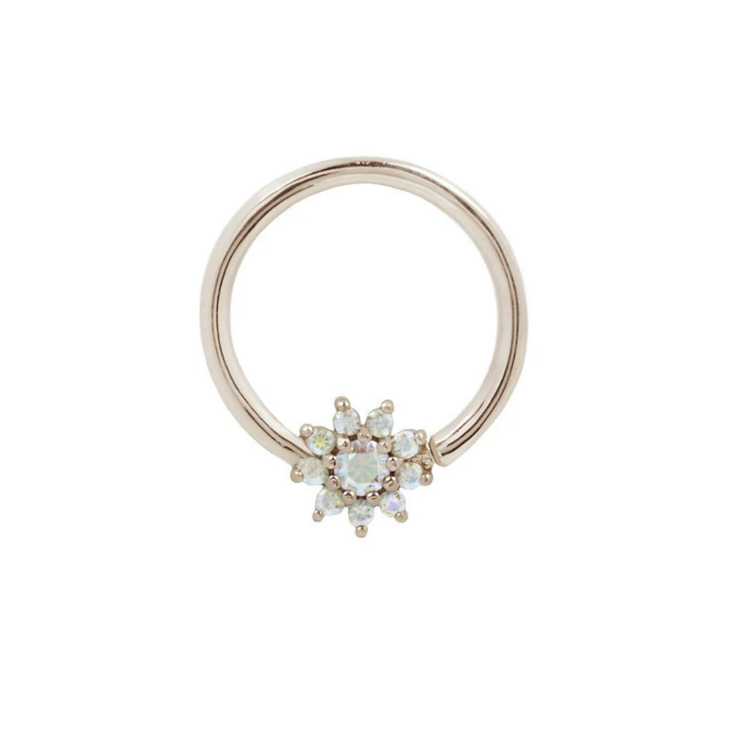 Eloise Seam Ring with Mercury Mist Topaz From Buddha
