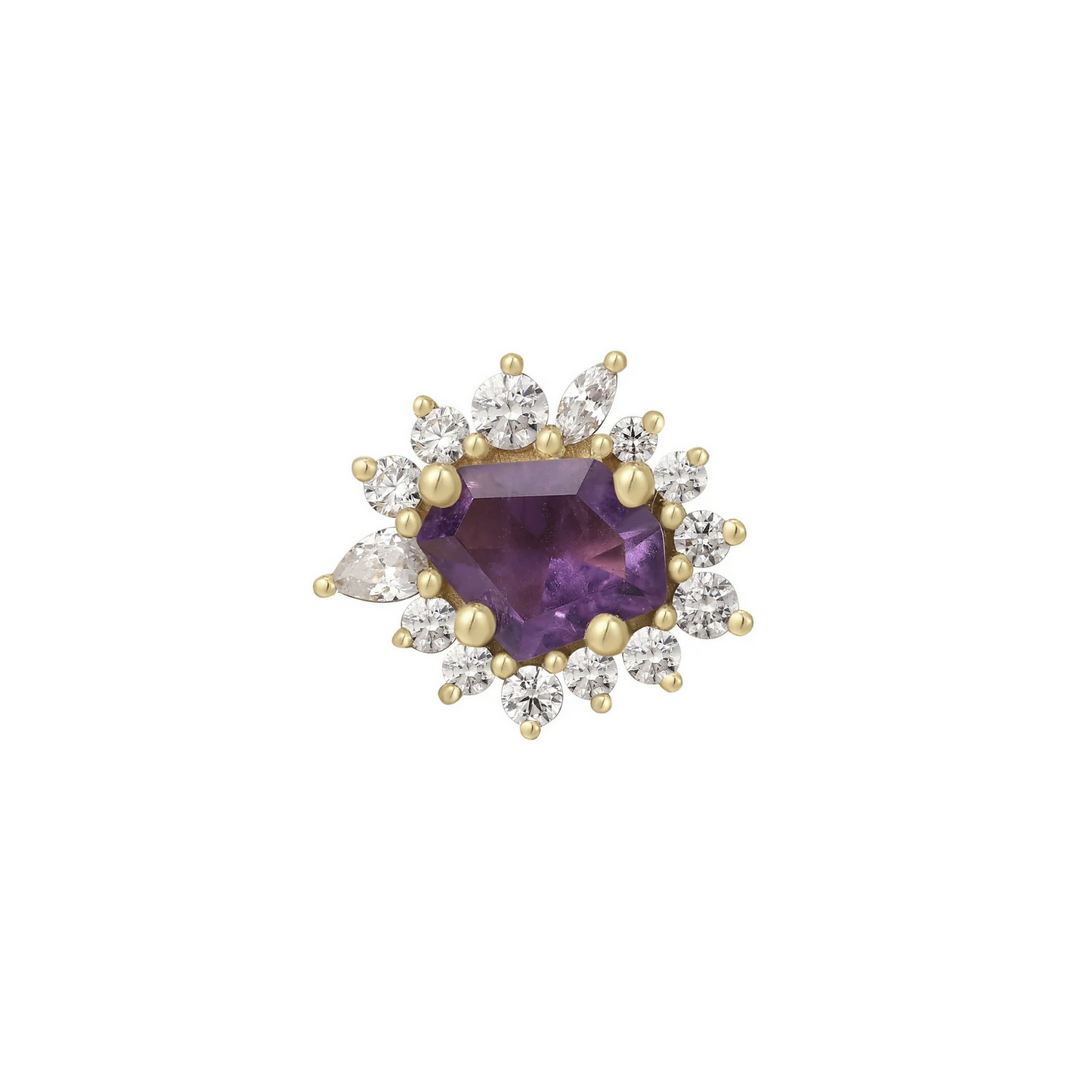 Eye Candy with Amethyst and CZ From Buddha