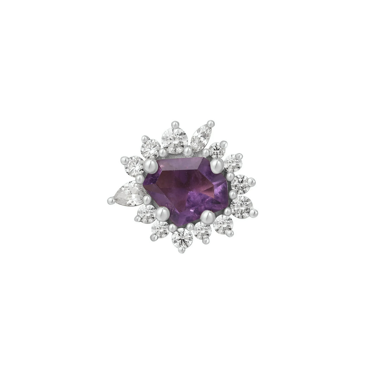 Eye Candy with Amethyst and CZ From Buddha