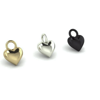 Heart Charm from Mushroom