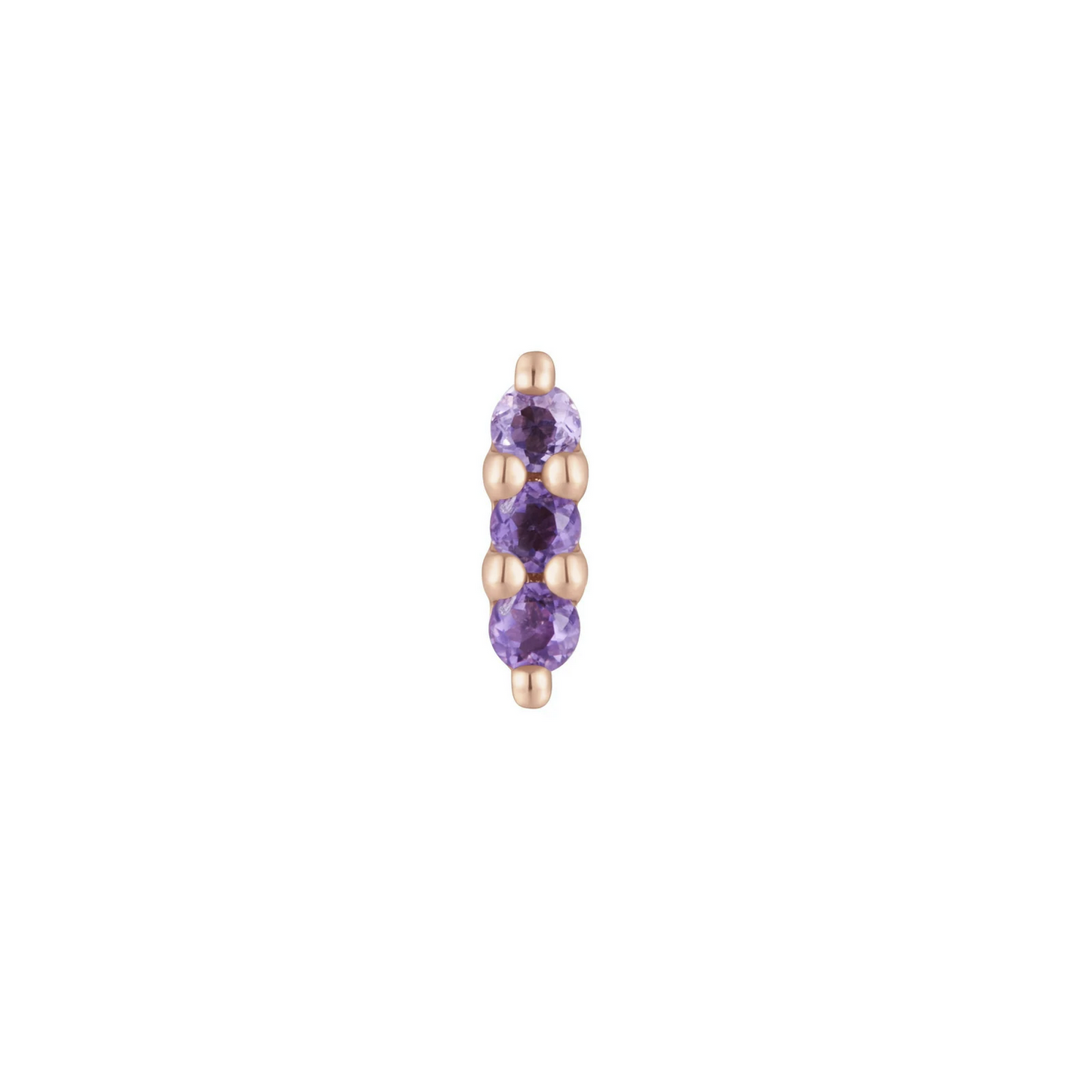 Mishka Three Prong with Amethyst From Buddha