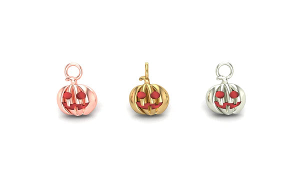 Pumpkin Face Charm from Mushroom