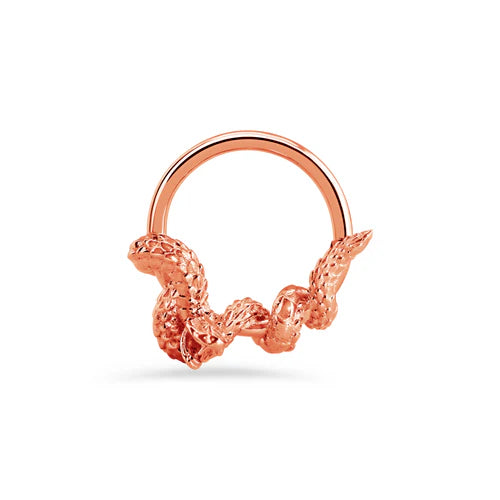 Rattlesnake Seamless Ring from Norvoch