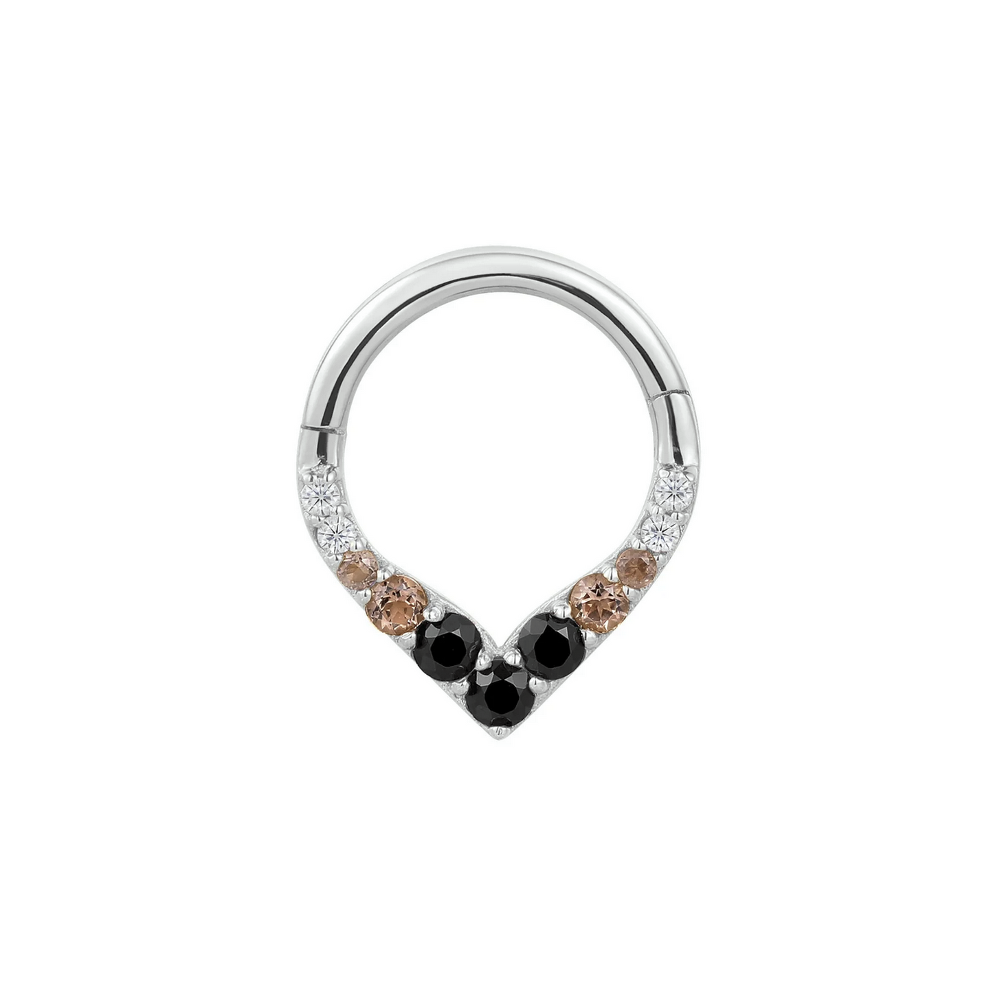 Rise + Shine with Smoky Quartz and Black Spinel Ombre From Buddha
