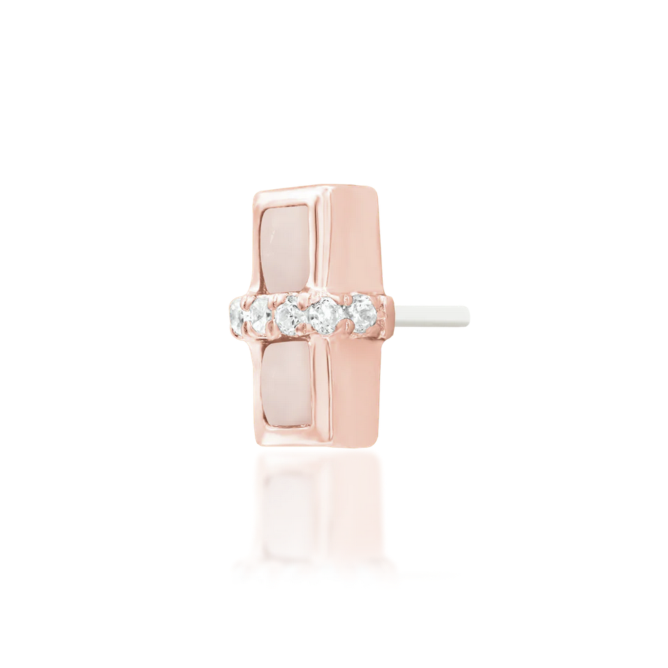 Roseanne from Junipurr White and Rose Gold (Vault)