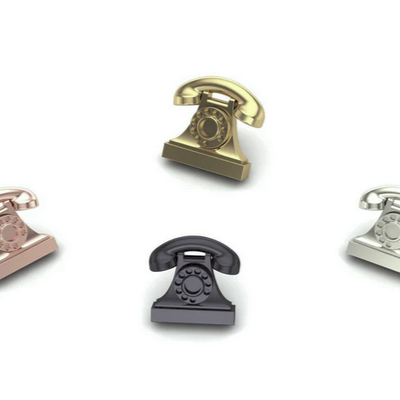 Rotary Phone From Mushroom