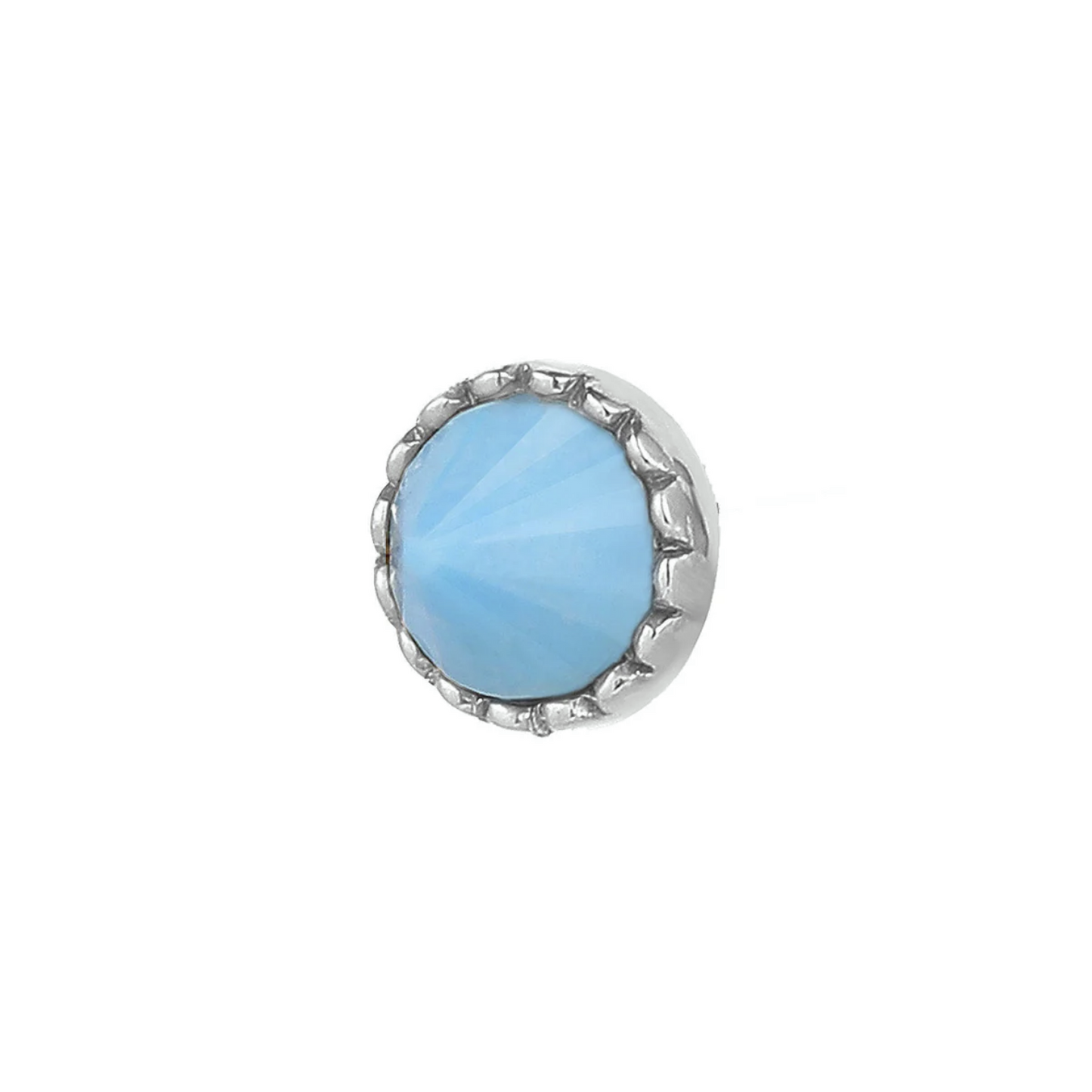 Round Accent Bezel with Reverse Set Turqouise From Buddha