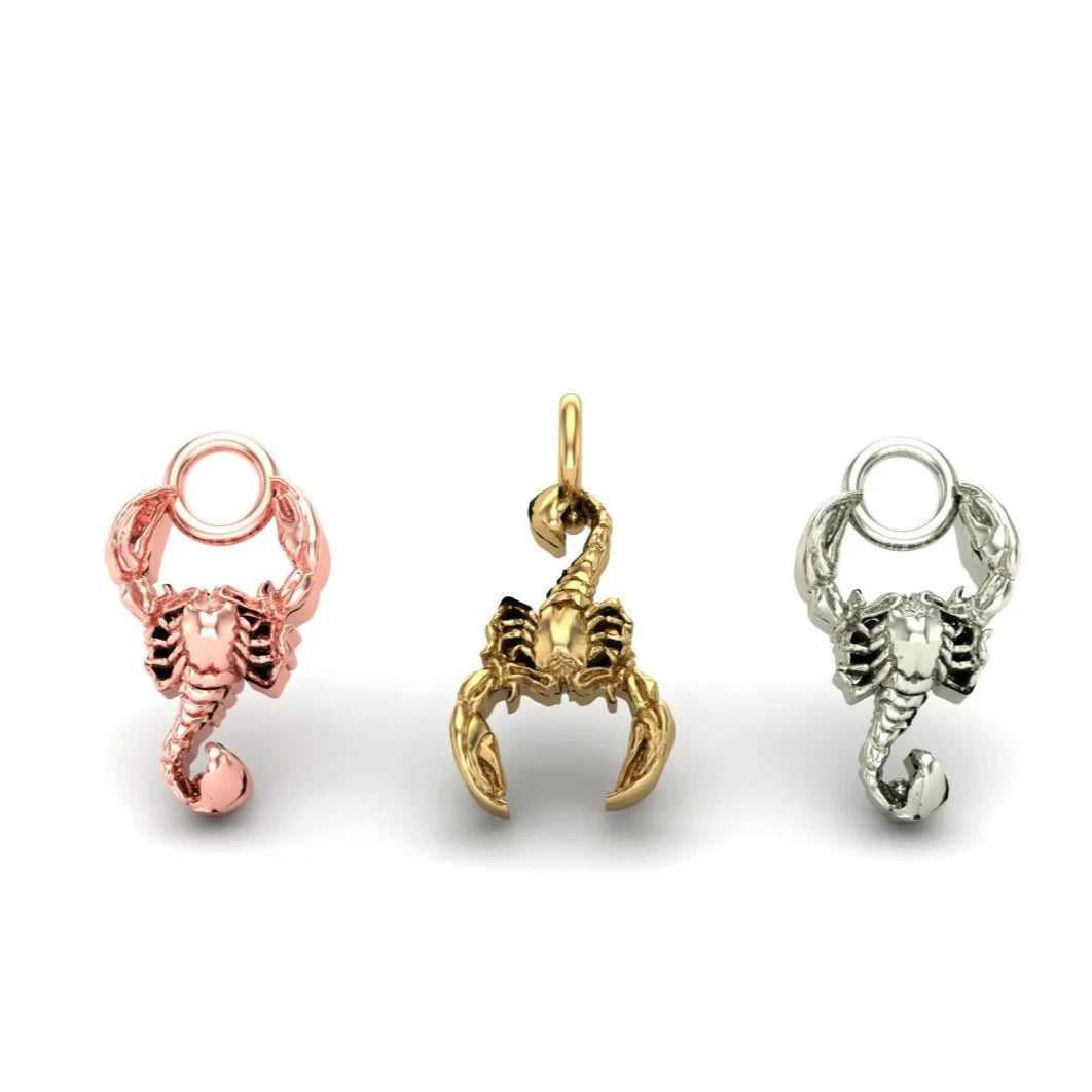 Scorpion Charm from Mushroom