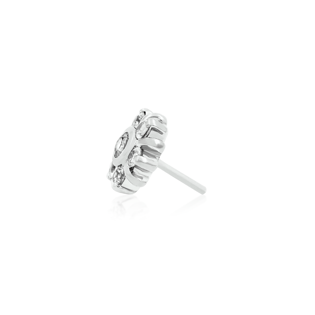Seven Gem Radiant Swarovski Cluster from Junipurr