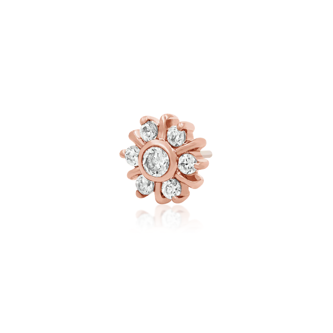 Seven Gem Radiant Swarovski Cluster from Junipurr