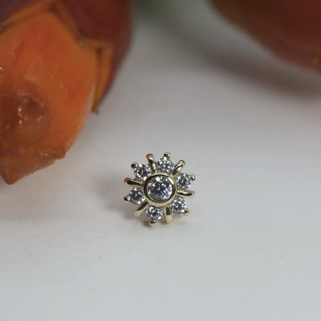 Seven Gem Radiant Swarovski Cluster from Junipurr