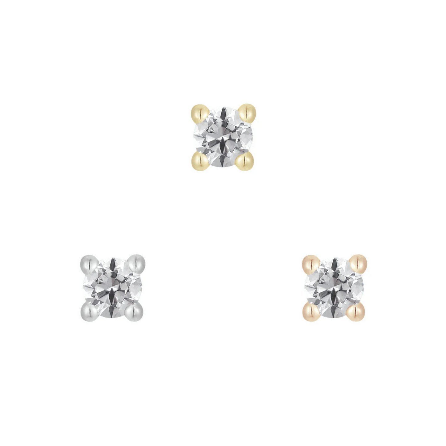 Swarovski CZ Prong From Buddha