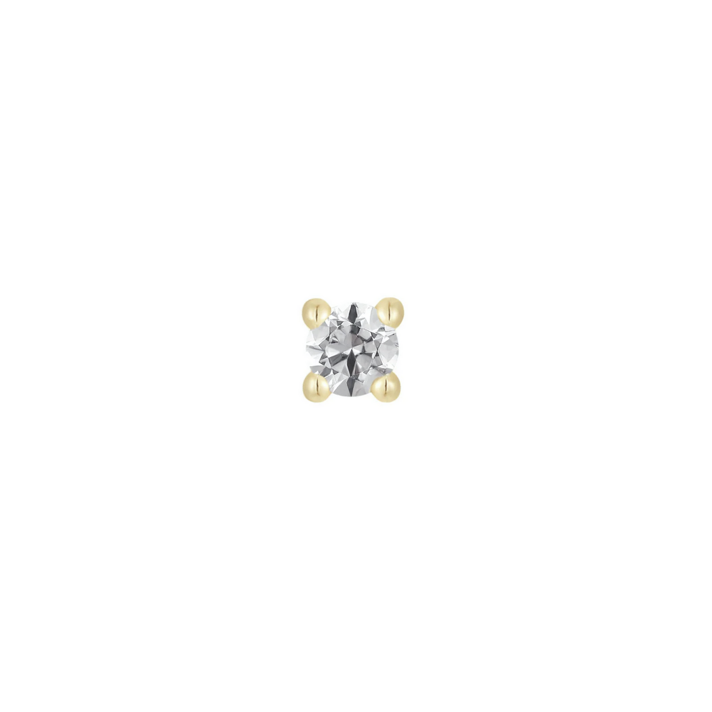Swarovski CZ Prong From Buddha