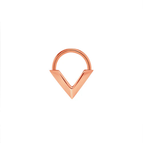 Thick V Seamless Ring from Norvoch