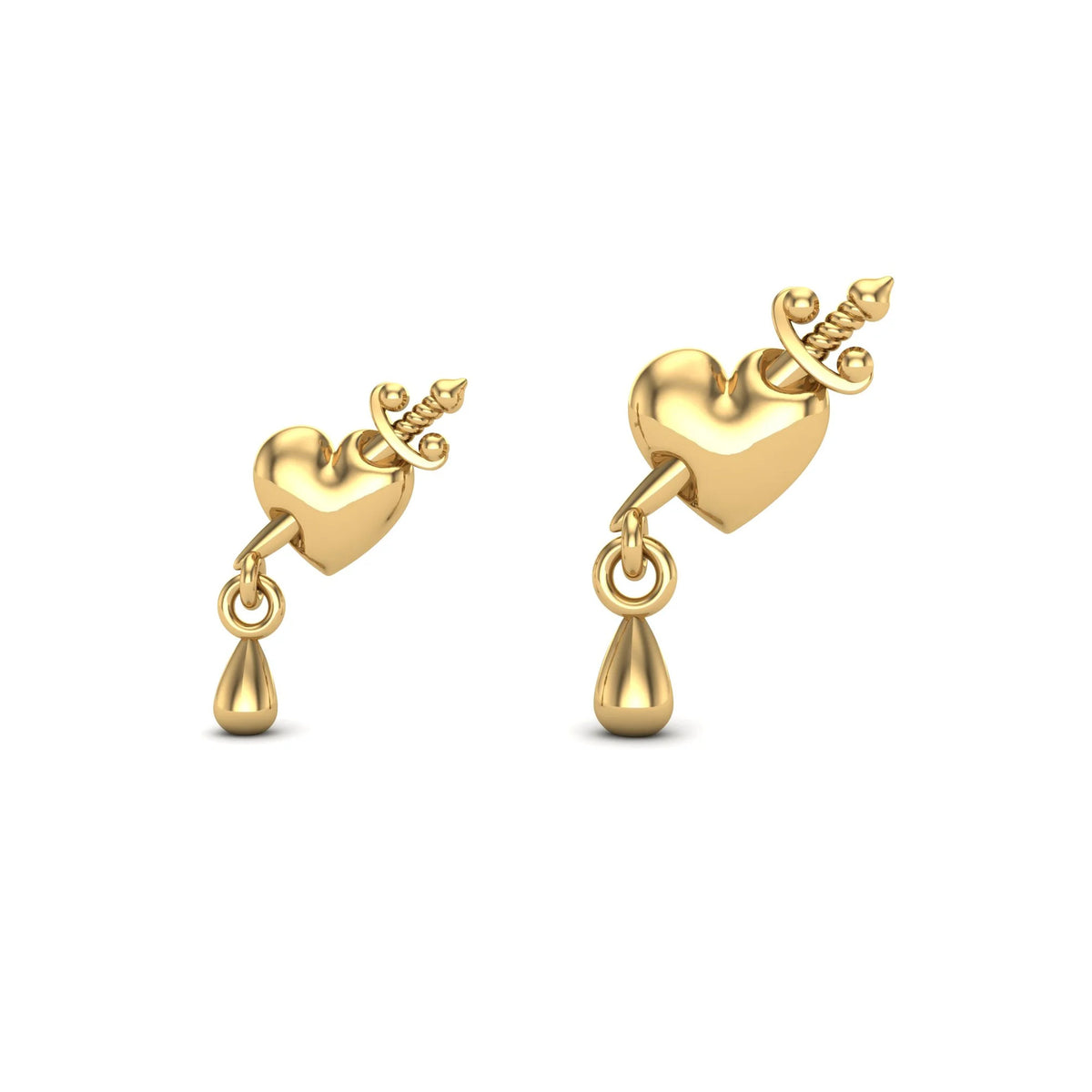 Daggered Heart Dangle by M.US.HROOM — alternate view 2
