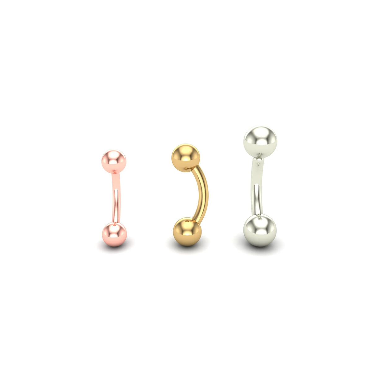 Ball Curved Barbell by M.US.HROOM