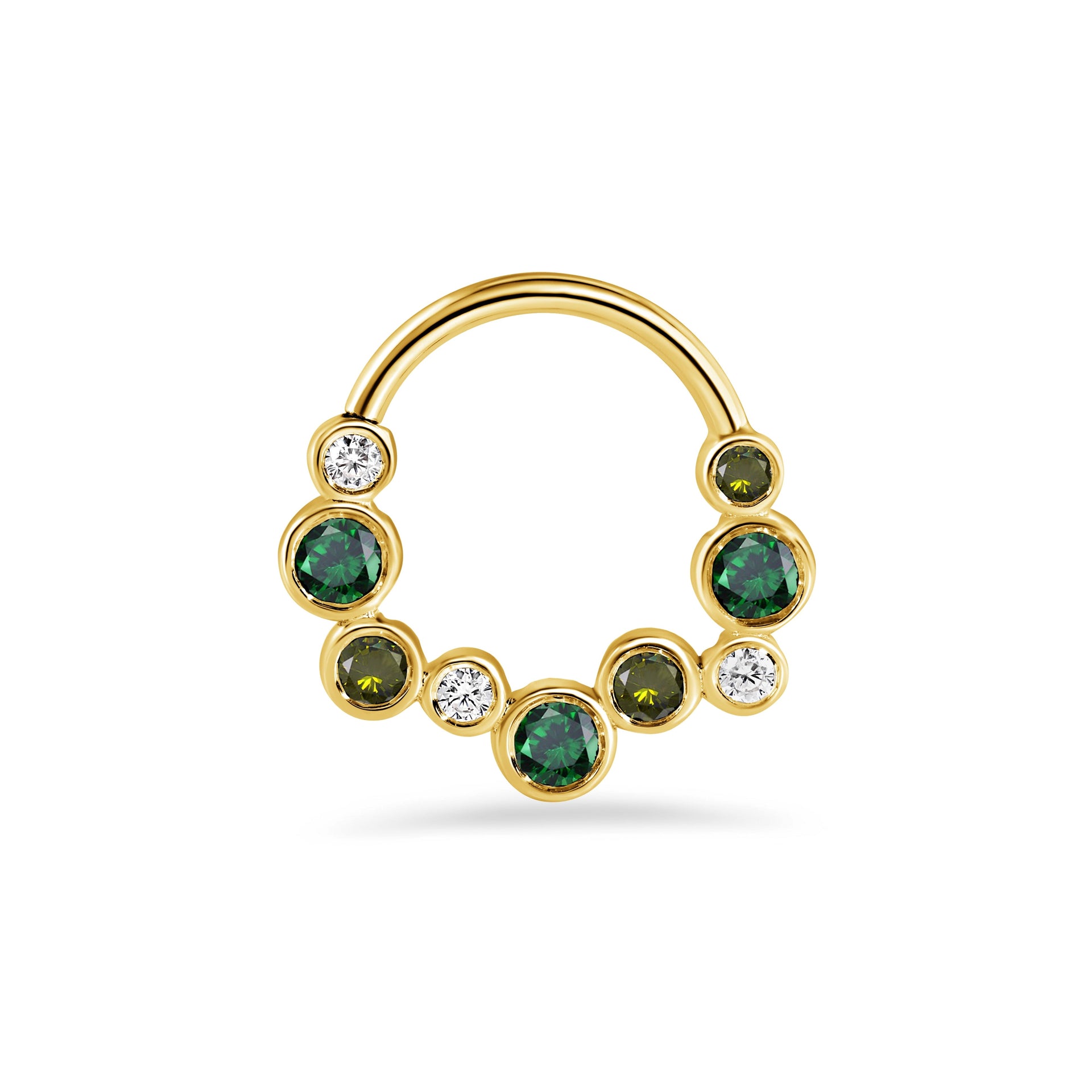 Bubble Bezel Seamless Ring — NorVoch