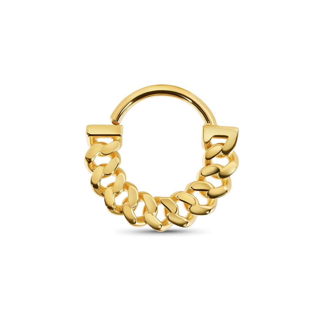 Cuban Forward Facing Seamless Ring — NorVoch