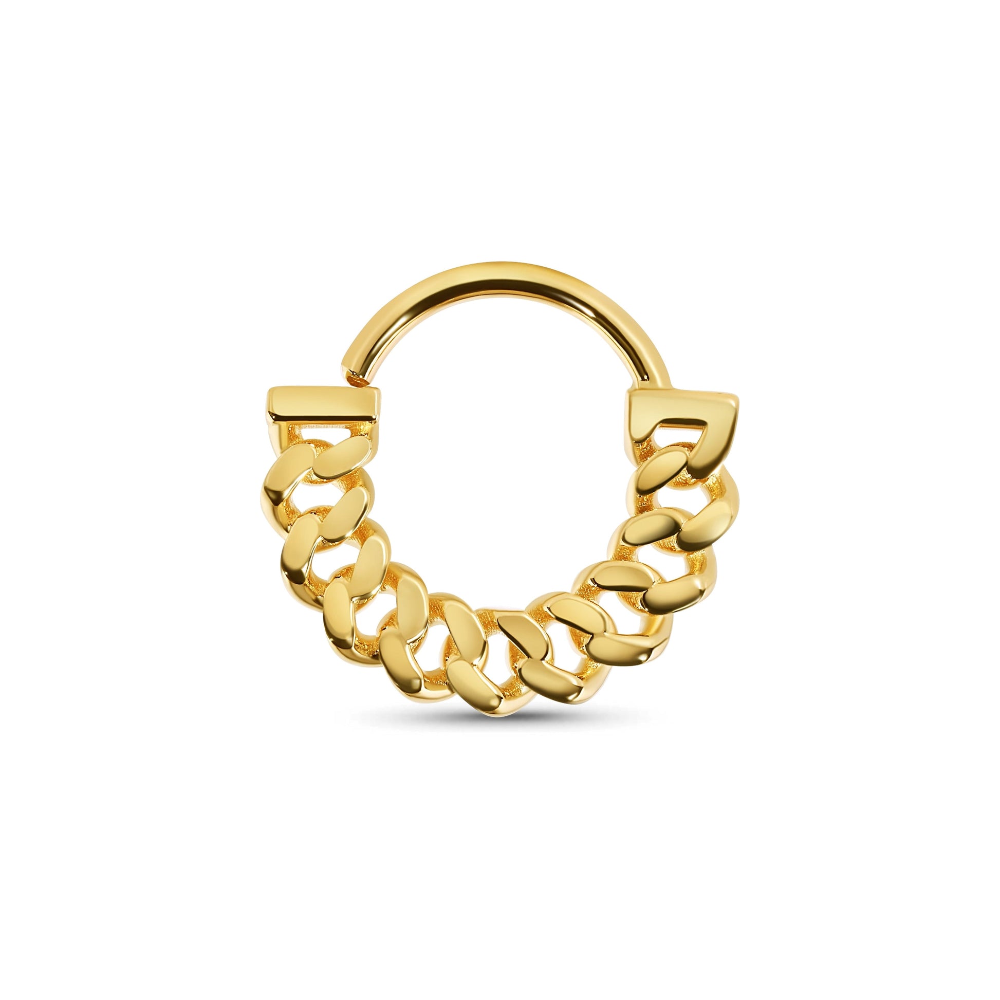 Cuban Forward Facing Seamless Ring — NorVoch