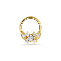 Gemmed Butterfly Seamless Ring — NorVoch
