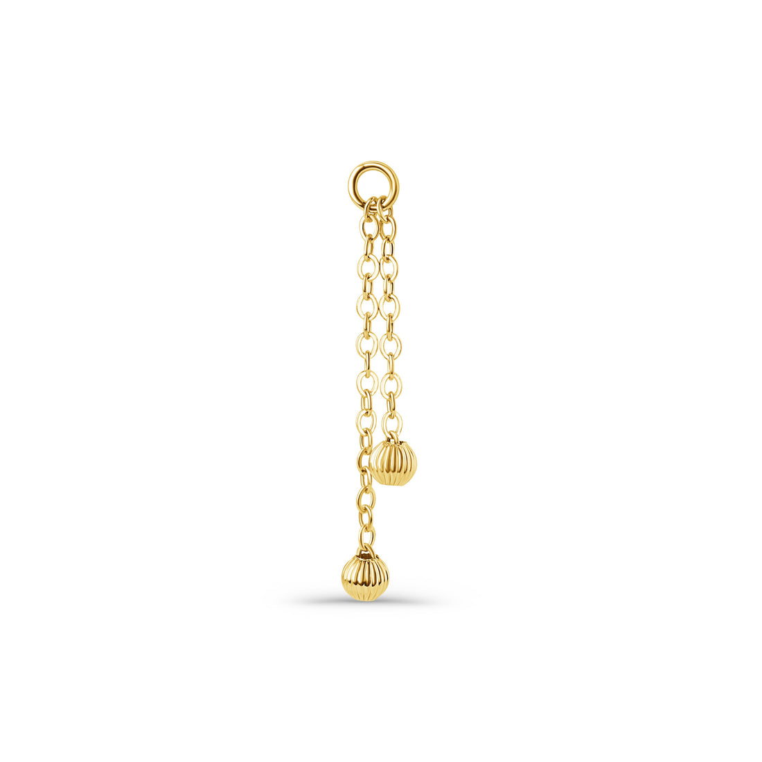 Cable Chain with Diamond-Cut Balls — NorVoch