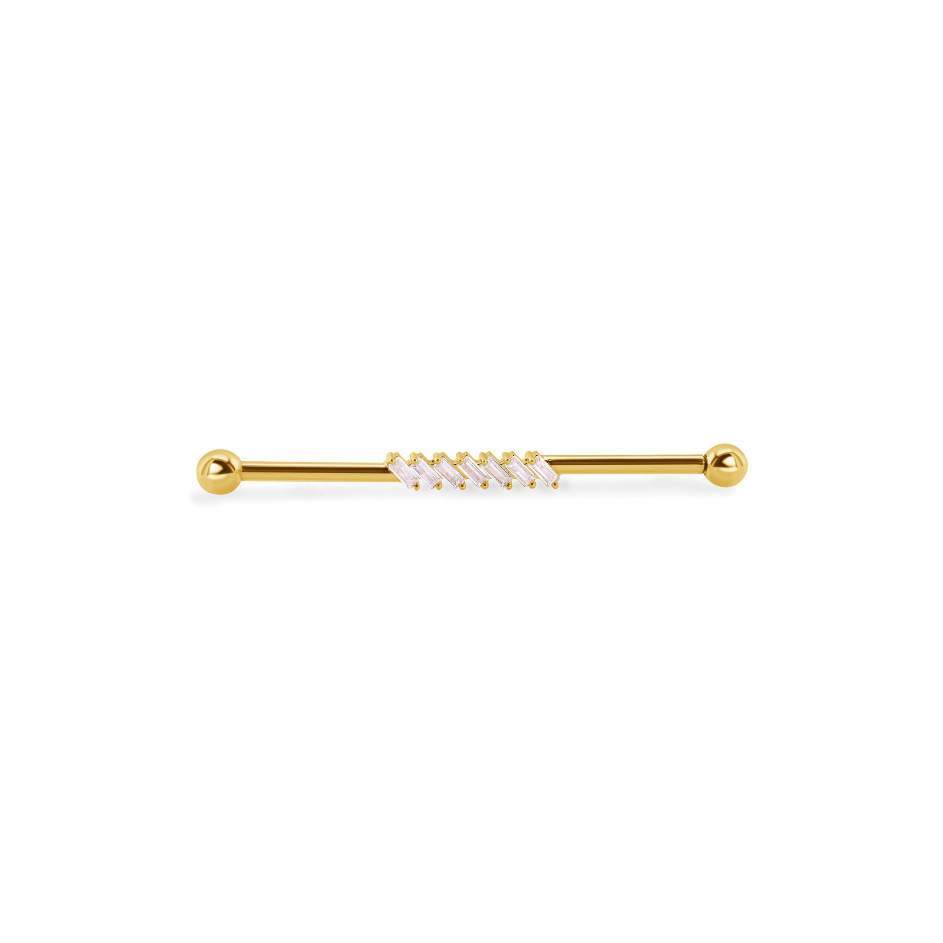 Baguette Cascade Barbell — NorVoch