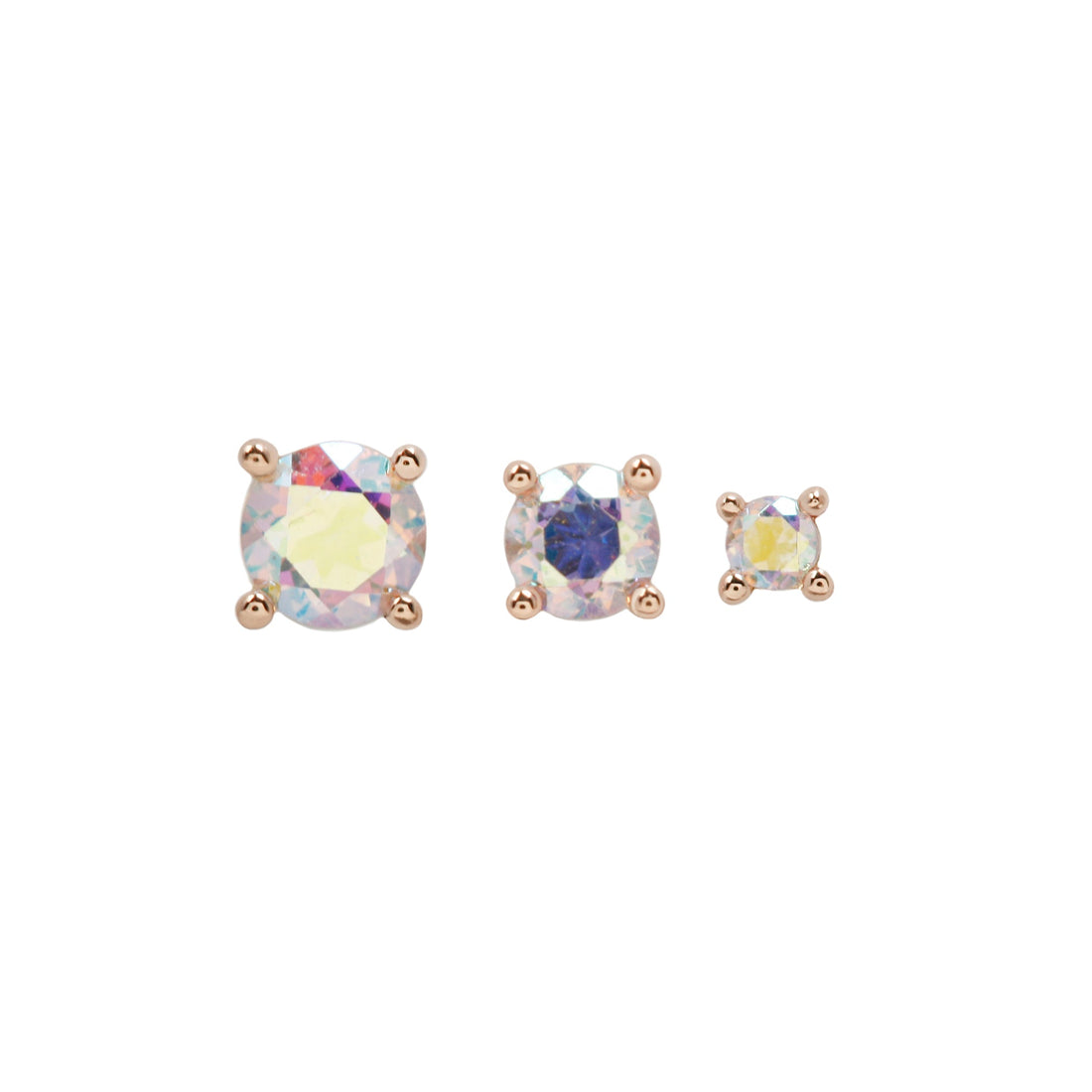Prong Gem with Mercury Mist Topaz - Buddha Jewelry