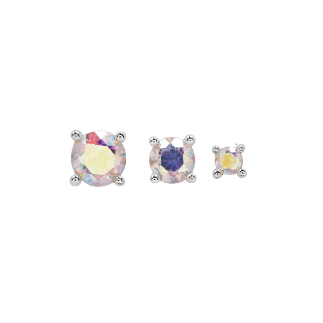 Prong Gem with Mercury Mist Topaz - Buddha Jewelry