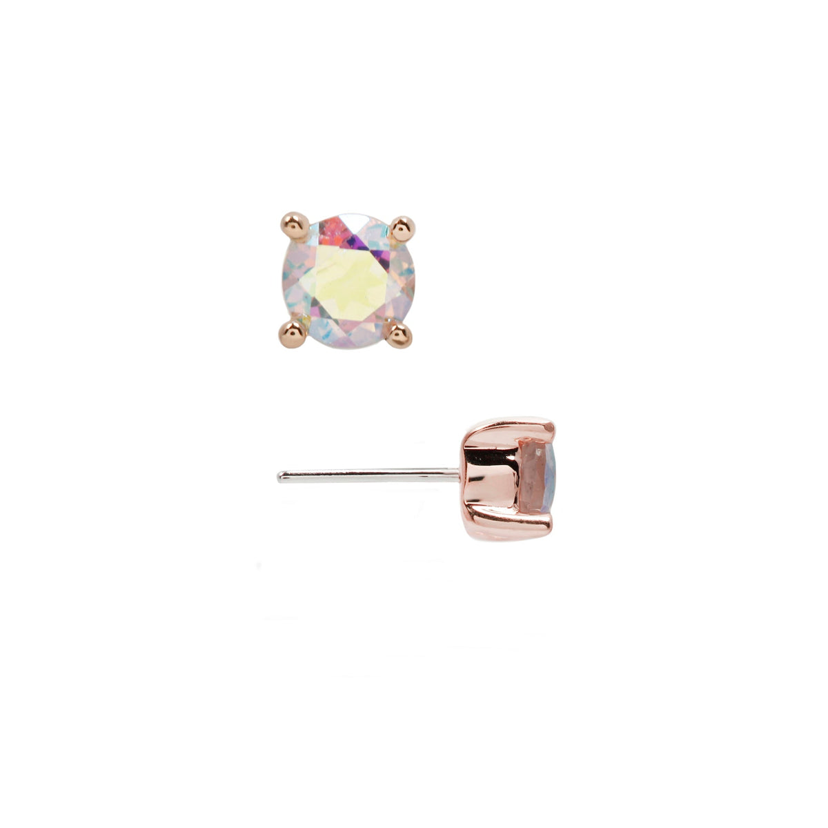 Prong Gem with Mercury Mist Topaz - Buddha Jewelry
