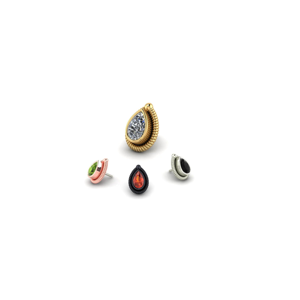 Twisted Pear Bezel by M.US.HROOM
