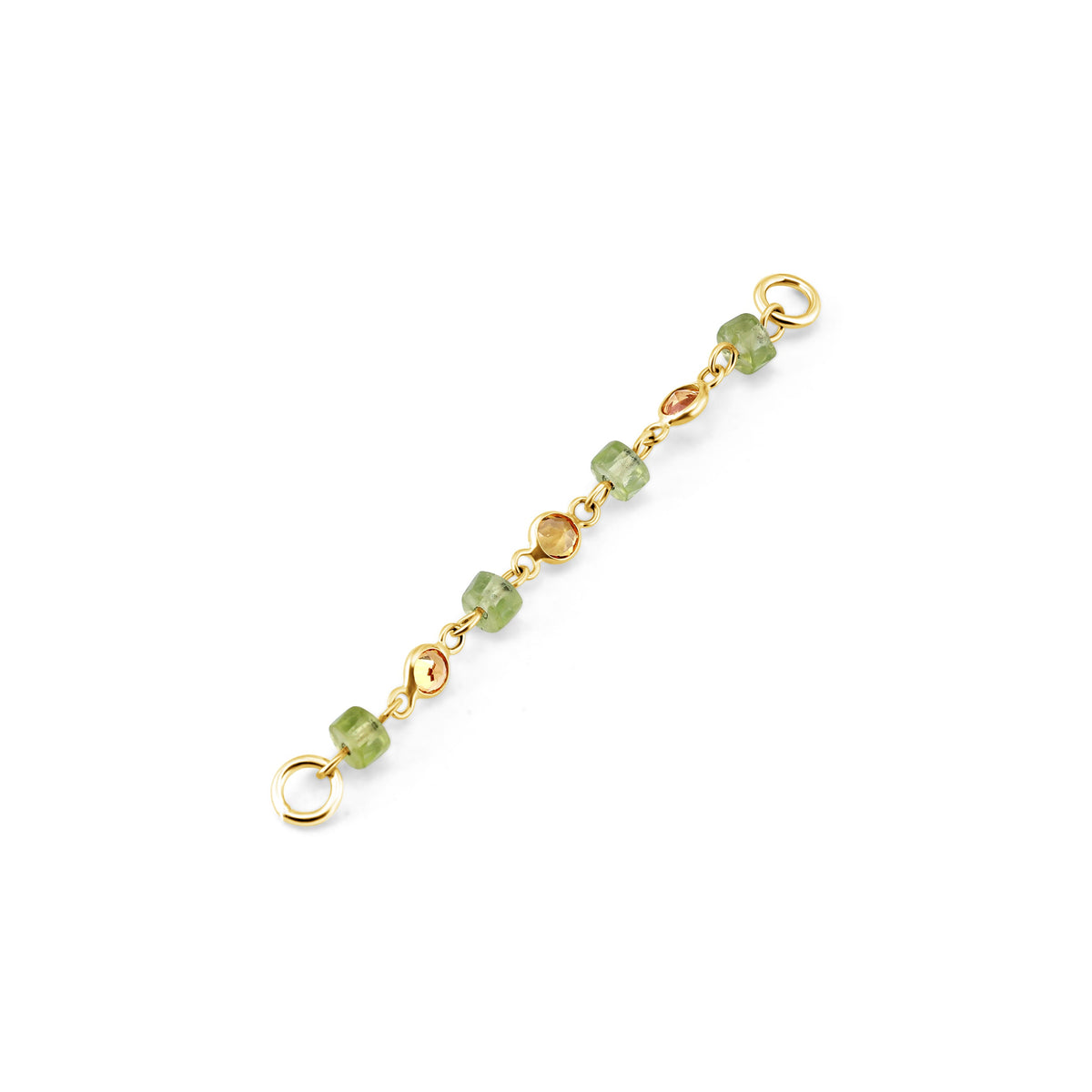 Peridot and Citrine Chain — NorVoch