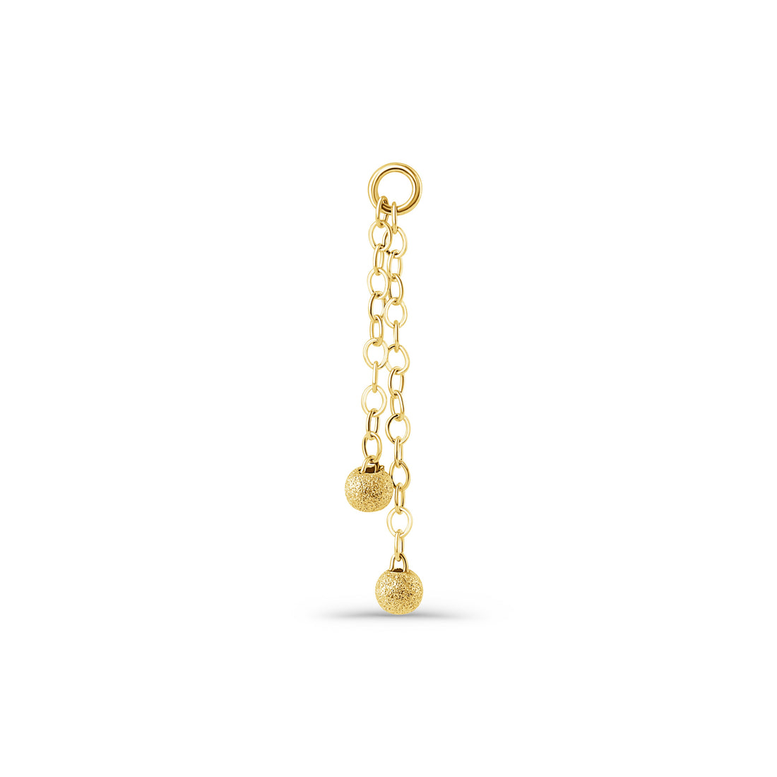Cable Chain with Sandblasted Balls — NorVoch
