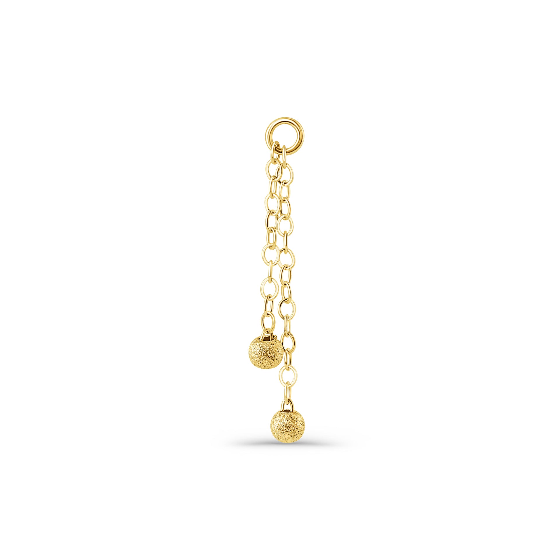 Cable Chain with Sandblasted Balls — NorVoch
