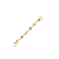 Green and Orange Sapphire Chain — NorVoch