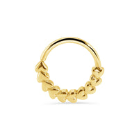 Small Puffy Hearts Seamless Ring — NorVoch