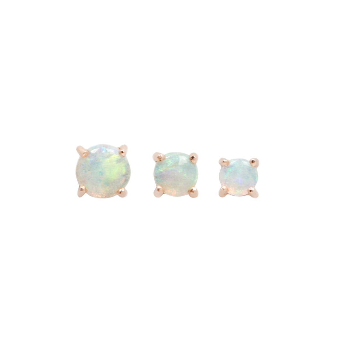 Prong Gem with Opal - Buddha Jewelry