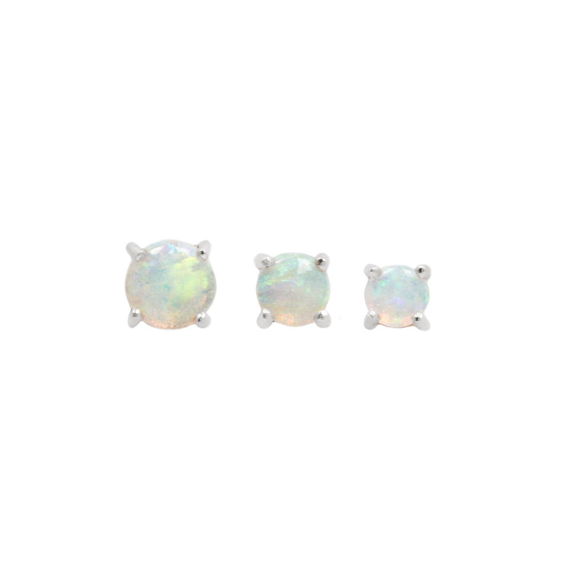 Prong Gem with Opal - Buddha Jewelry