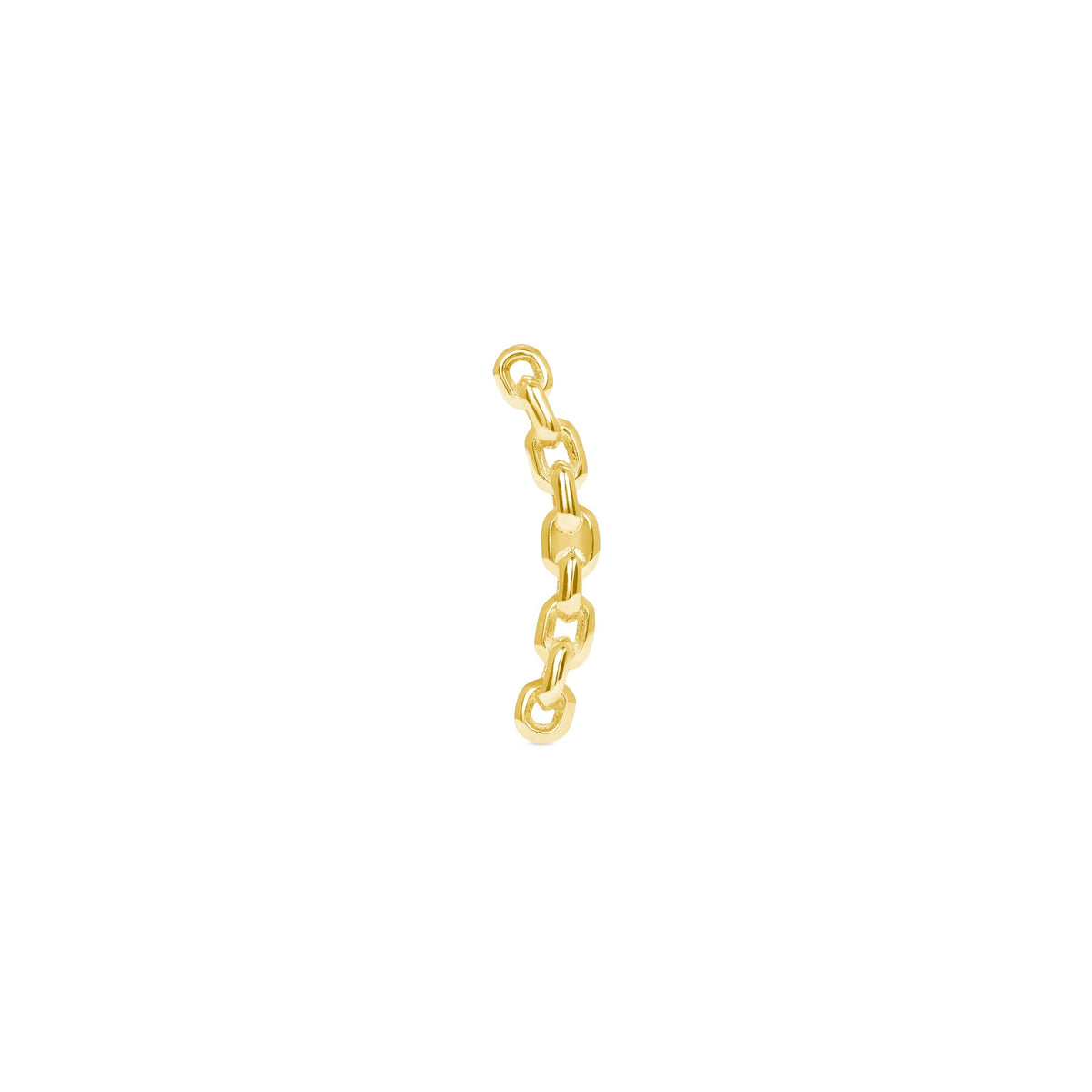Cable Curved Chain Stud — NorVoch