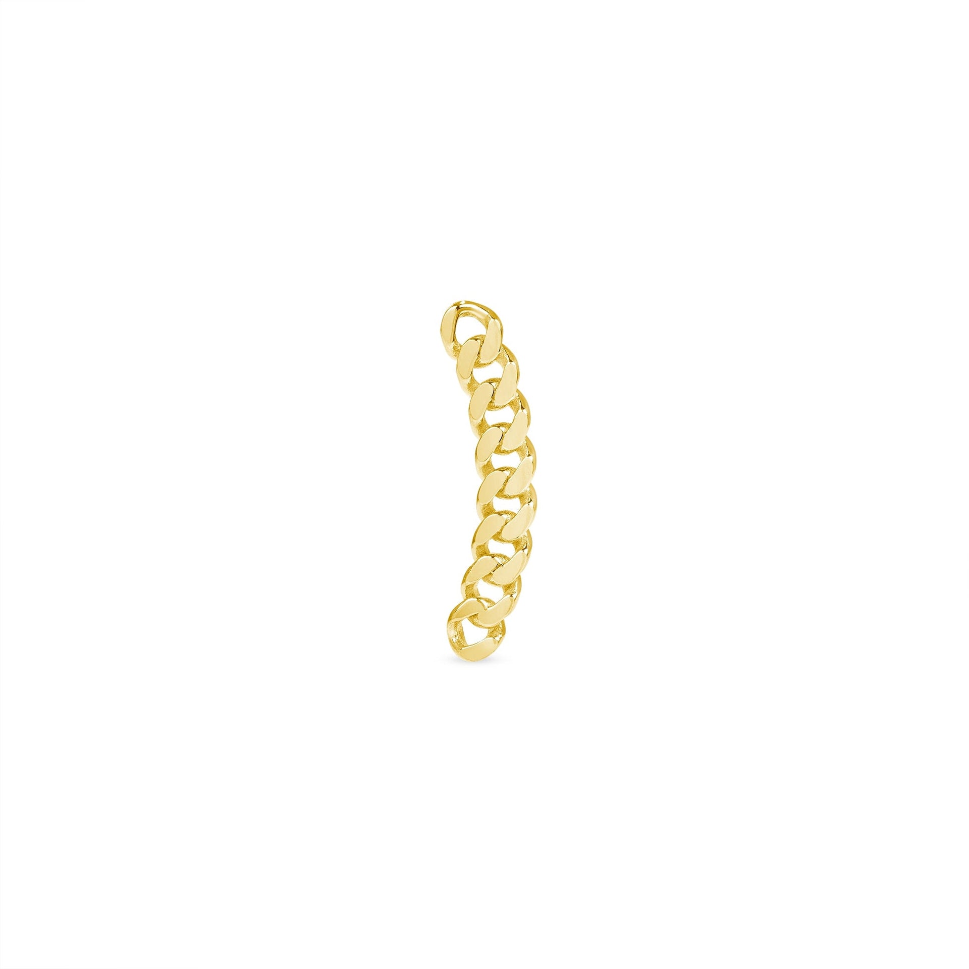 Curb Curved Chain Stud — NorVoch